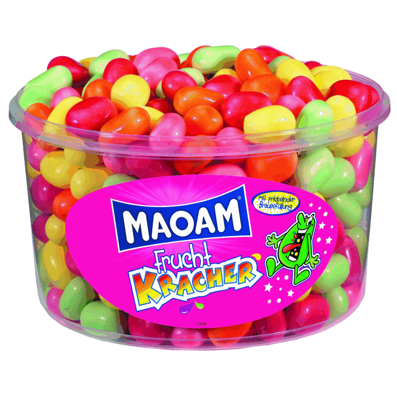 candytoys.ch Maoam  Frucht Kracher  265 Stück in der Dose candytoys.ch Switzerland