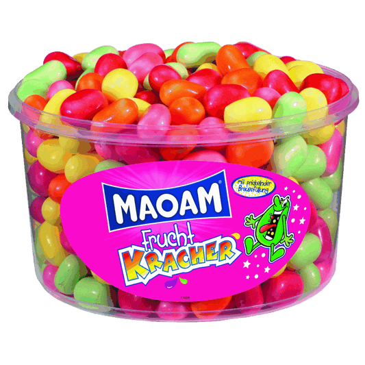 candytoys.ch Maoam  Frucht Kracher  265 Stück in der Dose candytoys.ch Switzerland