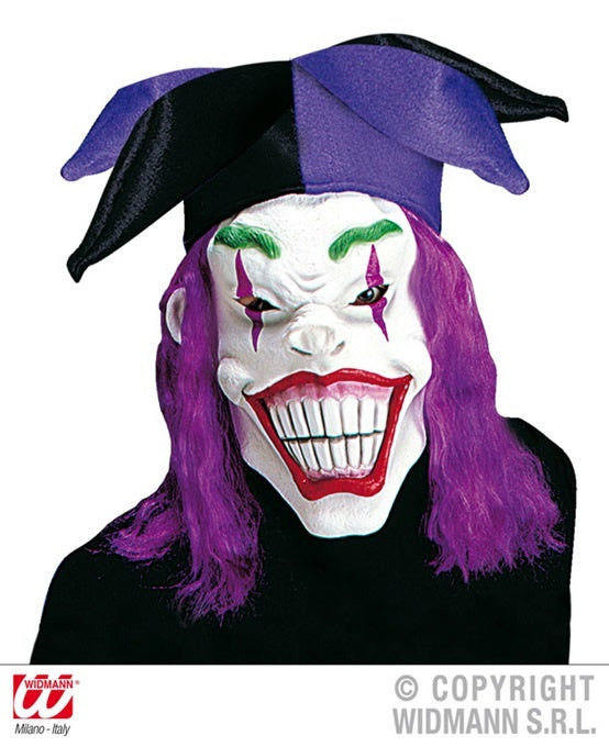candytoys.ch Maske - Gruselclown mit Hut und Haaren candytoys.ch Switzerland