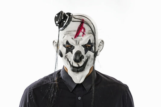 candytoys.ch Maske Psycho-Clown mit Haar candytoys.ch Switzerland