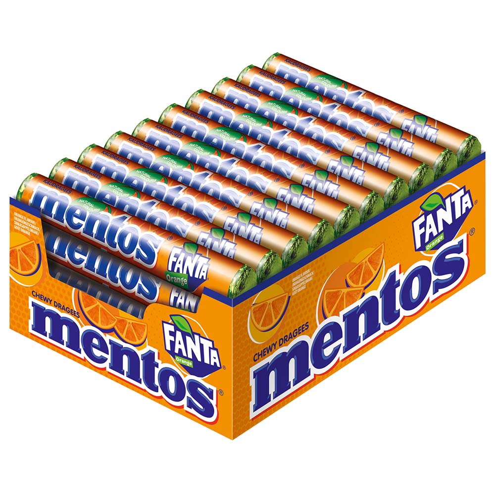 candytoys.ch Mentos Fanta 40 Stück im Karton candytoys.ch Switzerland