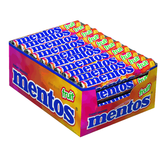 candytoys.ch Mentos  Fruit  40 Stück im Karton candytoys.ch Switzerland