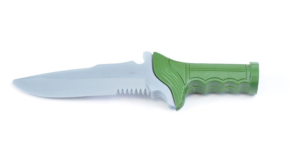 candytoys.ch Messer Kunstoff Messer ca 21 cm vorwiegend grün candytoys.ch Switzerland