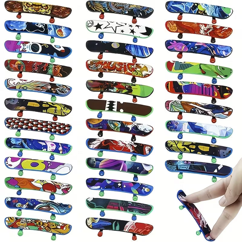 candytoys.ch Mini-Finger-Skateboards - Lustige Desktop-Spielzeuge zur Entspannung 1 Stück