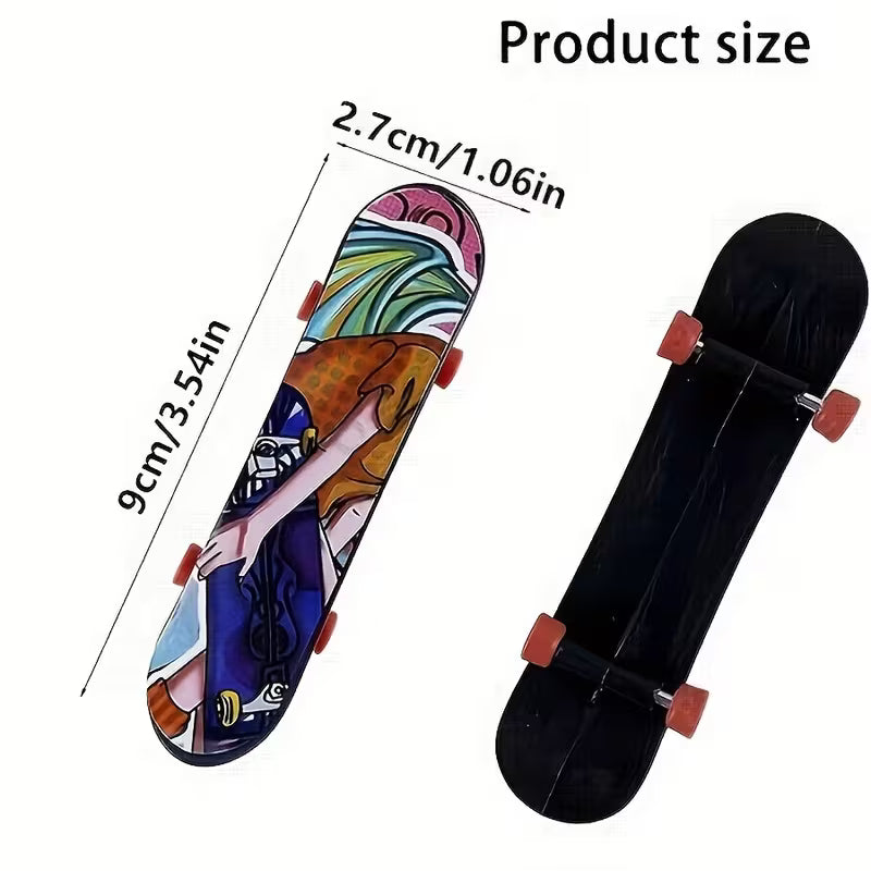 candytoys.ch Mini-Finger-Skateboards - Lustige Desktop-Spielzeuge zur Entspannung 1 Stück