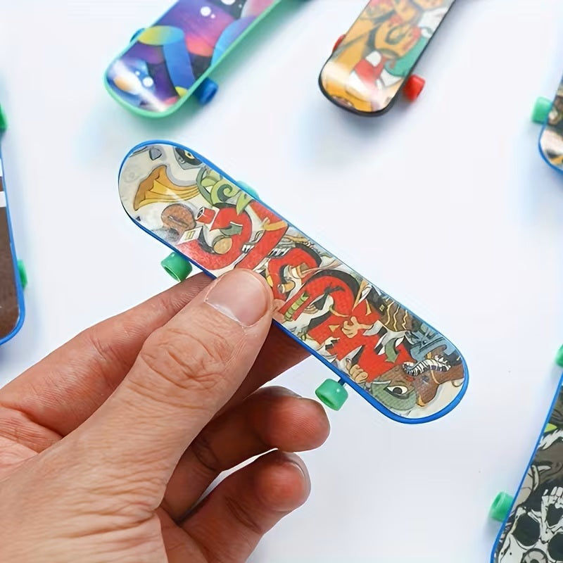 candytoys.ch Mini-Finger-Skateboards - Lustige Desktop-Spielzeuge zur Entspannung 1 Stück