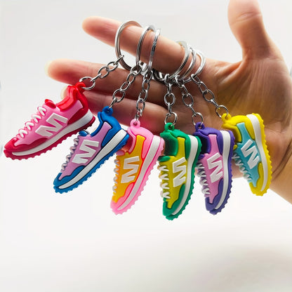 candytoys.ch Mini-Sneaker Schlüsselanhänger Schuhe ca. 5cm