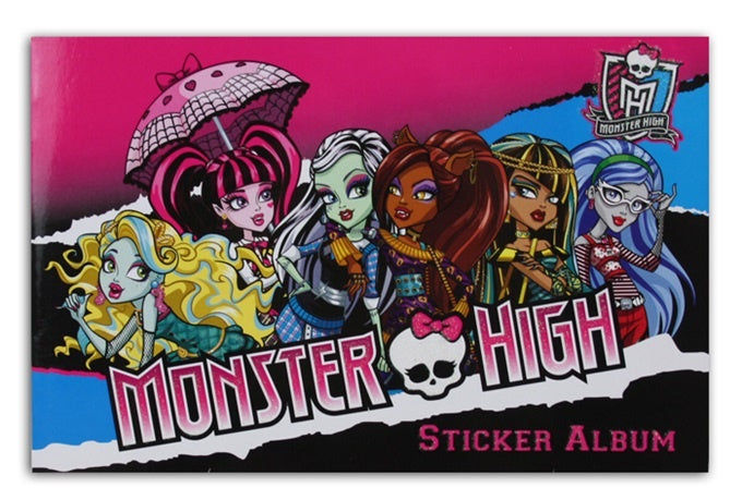 candytoys.ch Monster High Sticker-Sammelalbum - ca 21,5x14cm candytoys.ch Switzerland