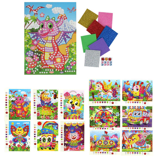 candytoys.ch Mosaikbildchen DIY mehrfach sortiert - ca 25,5x18,5cm candytoys.ch Switzerland