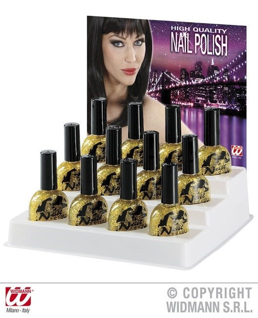 candytoys.ch Nagellack Glitzer Gold ca 7 ml candytoys.ch Switzerland