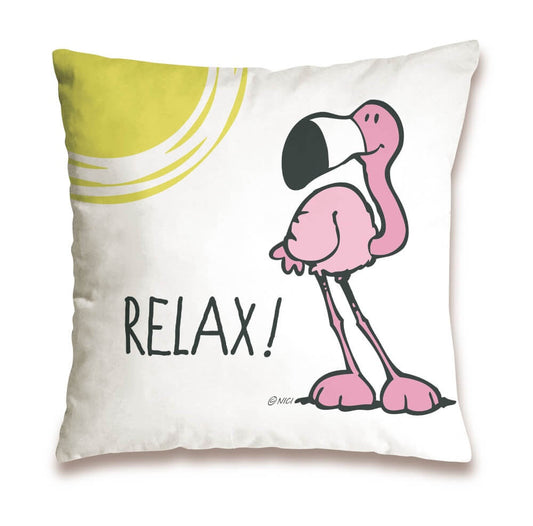 candytoys.ch Nici 41943 - Kissen Relax! , Flamingo, 37 x 37 cm candytoys.ch Switzerland