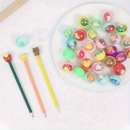 candytoys.ch Niedliche Tier- und Monster-Designs als Aufstecker für Blei / Farbstifte
