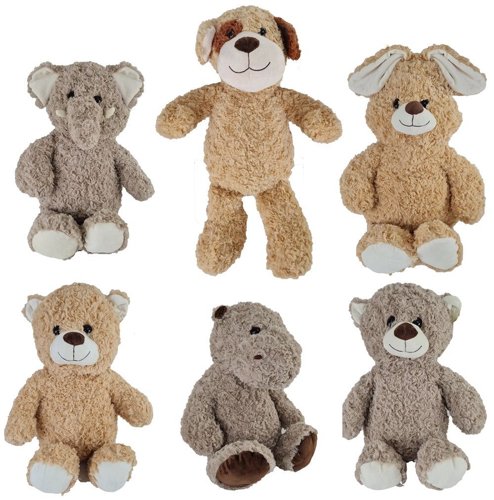candytoys.ch Nostalgie Plüsch Tier 6-fach sortiert, ca. 60 cm