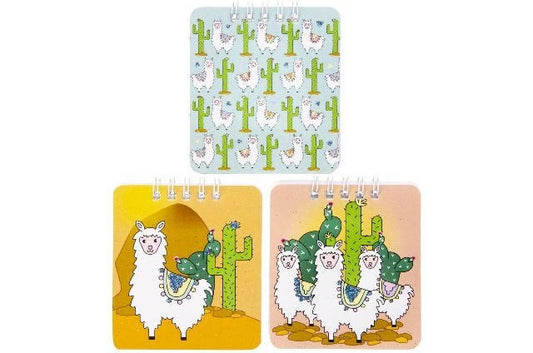 candytoys.ch Notizbuch Alpaka/Lama 3-fach sortiert ca 9,5x8cm candytoys.ch Switzerland