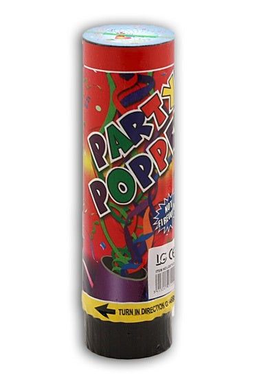 candytoys.ch Party Popper 152x43 mm - Bunte Konfetti-Explosion für Feiern