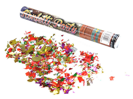 candytoys.ch Party Popper Konfettishooter mit buntem Design ca 40 cm candytoys.ch Switzerland