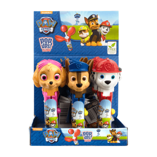 candytoys.ch Paw Patrol Pop ups Lollipop 12 Stück im Karton candytoys.ch Switzerland
