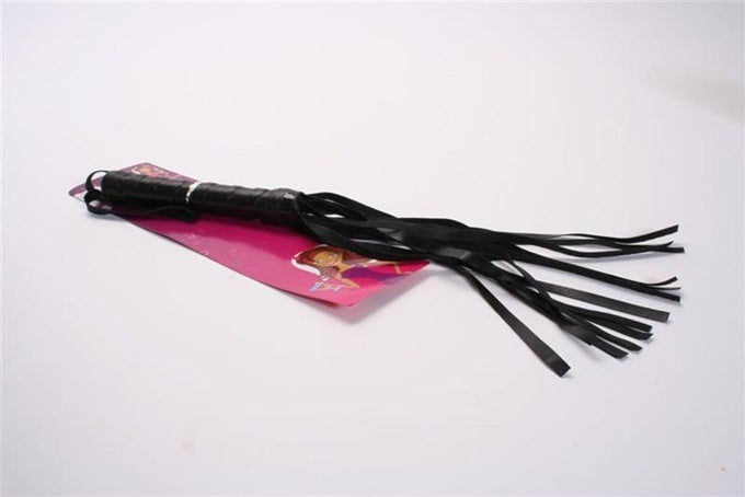 candytoys.ch Peitsche - schwarze Peitsche ca 41cm an Karte- ca 55,5x2,5cm candytoys.ch Switzerland