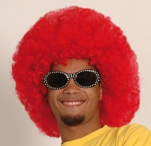 candytoys.ch Perücke - Afro rot candytoys.ch Switzerland