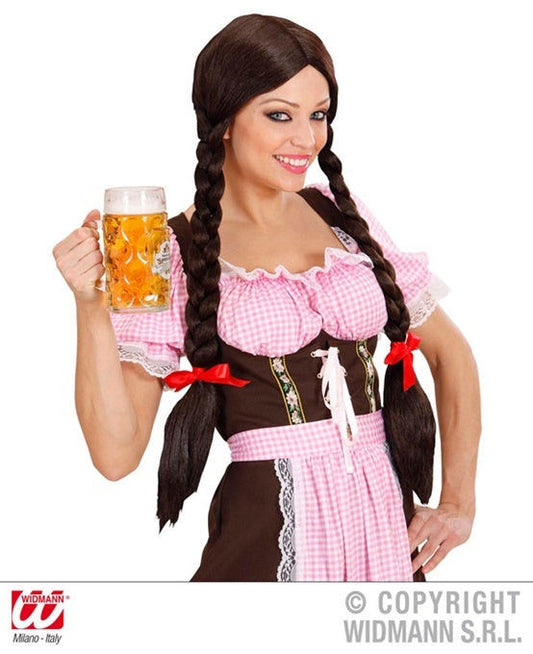 candytoys.ch Perücke Gretel Zöpfe braun candytoys.ch Switzerland