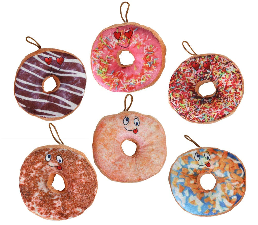 candytoys.ch Plüsch Donut 6-fach sortiert ca 14 cm candytoys.ch Switzerland