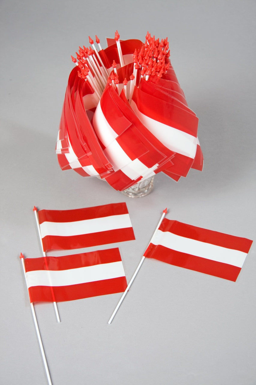candytoys.ch Plastikfähnchen, ca. 10x15 cm, Österreich candytoys.ch Switzerland