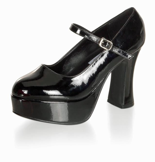 candytoys.ch Plateau-Pumps, schwarz, Gr. 39 Obermaterial: 100% Polyurethan - Absatzhöhe ca 10,2 cm candytoys.ch Switzerland