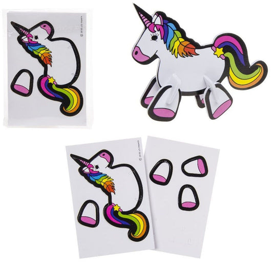 candytoys.ch Puzzle 3 D Puzzle Einhorn ca 10,5 x 7,5 cm candytoys.ch Switzerland