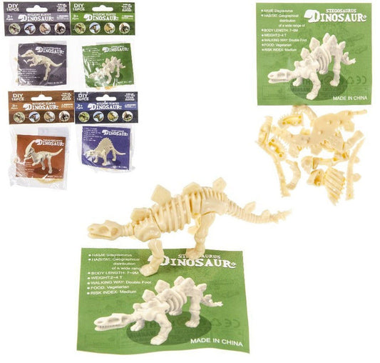 candytoys.ch Puzzle Dinosaurier DIY 15 teilig im Beutel ca 13,5x9,5cm 4-fach sortiert candytoys.ch Switzerland