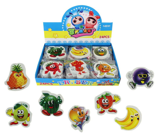 candytoys.ch Radiergummi Früchte mehrfach sortiert ca 5x4,5 cm candytoys.ch Switzerland