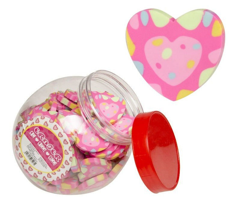 candytoys.ch Radiergummi Herz - ca 35x35mm candytoys.ch Switzerland