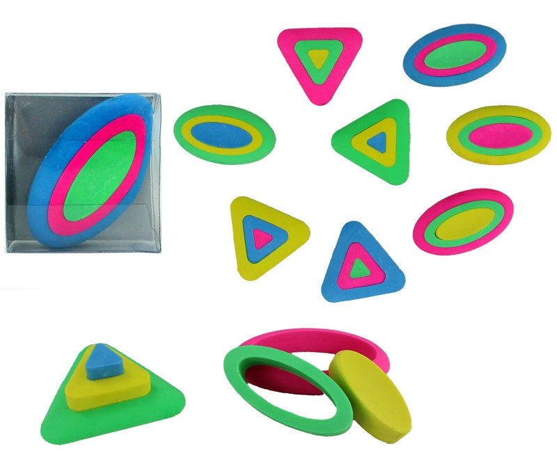 candytoys.ch Radiergummi Multi Color - in Box ca 5,5x5,5x2 cm 8-fach sortiert candytoys.ch Switzerland