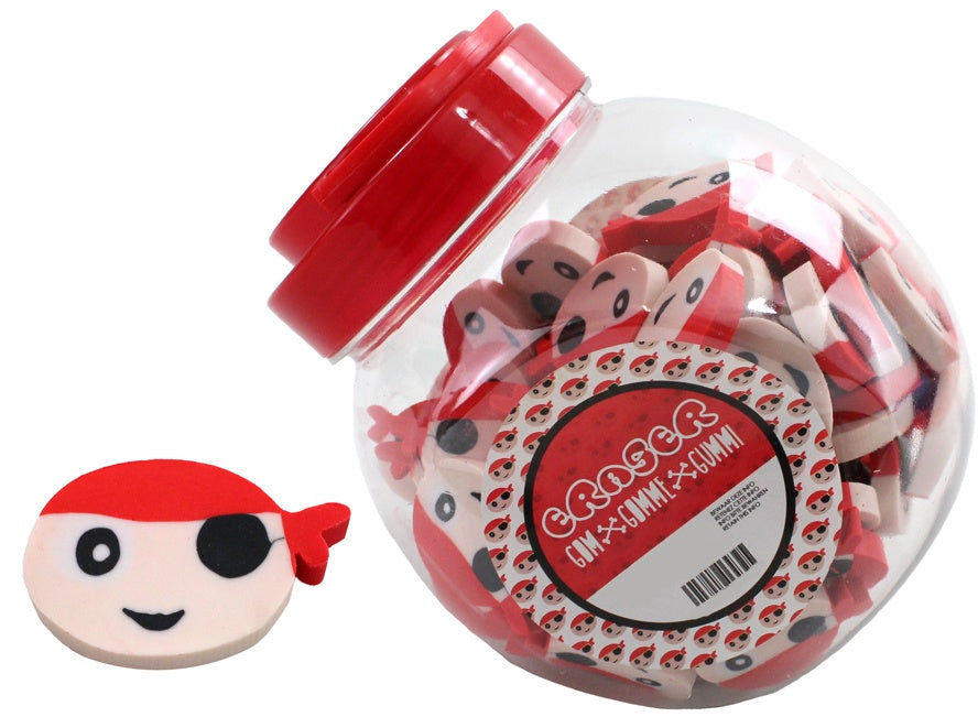 candytoys.ch Radiergummi Pirat - ca 40x27x5mm candytoys.ch Switzerland