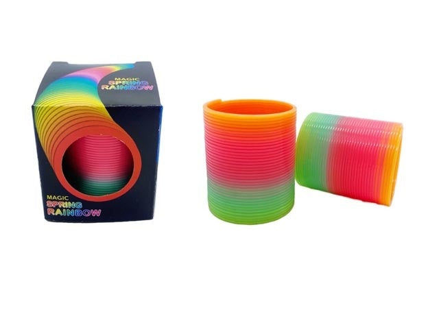 candytoys.ch Regenbogenspirale in Box ca 4,5x4,5x5cm candytoys.ch Switzerland