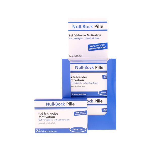 candytoys.ch Scherztabletten Null bock Pille