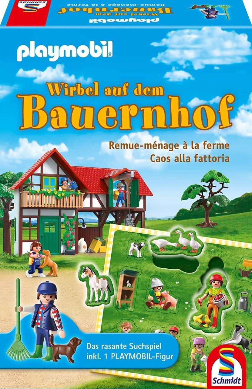 candytoys.ch Schmidt PLAYMOBIL® - Suchspiel Wirbel auf dem Bauernhof mit 1 Figur candytoys.ch Switzerland