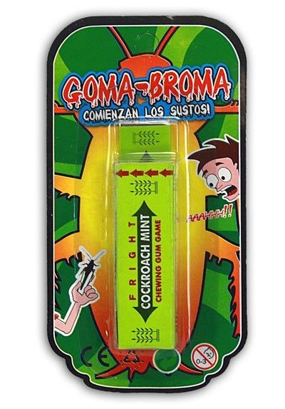 candytoys.ch Schock- und Scherz Kaugummi für Kinder auf Karte ca 15x8cm