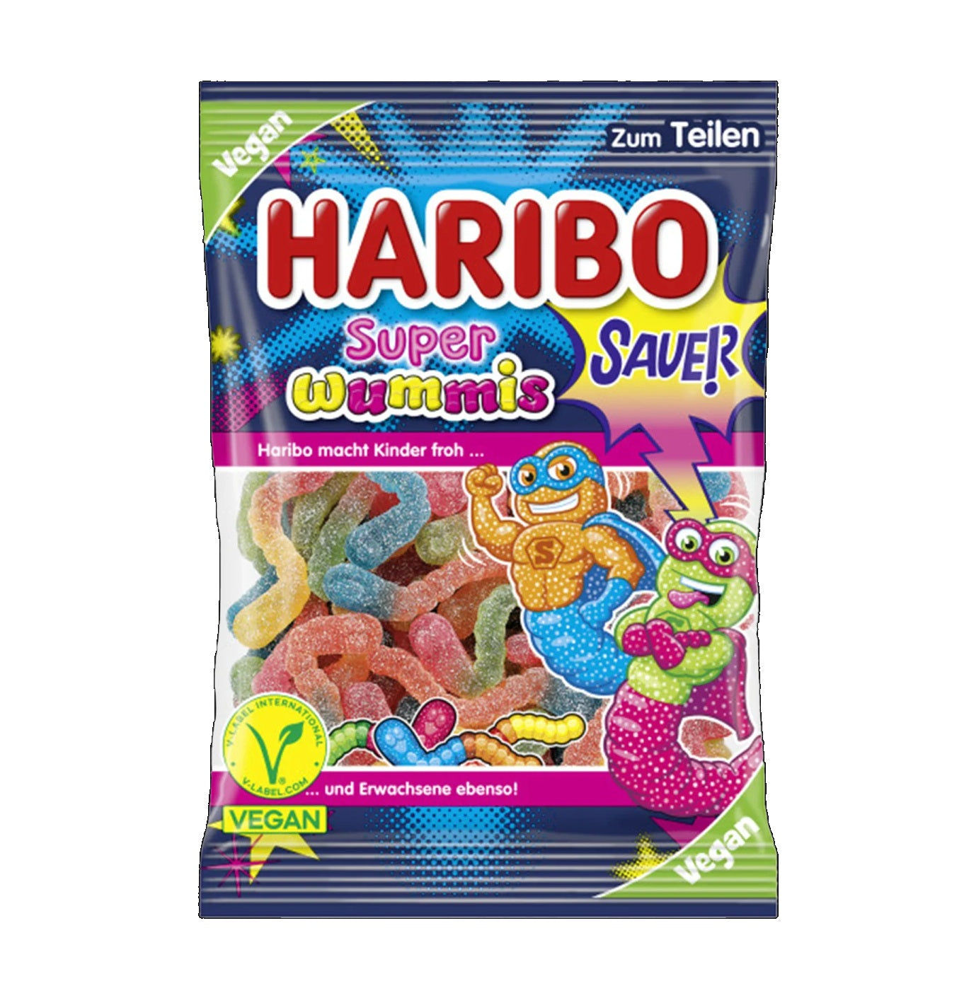candytoys.ch Super Wummis Fruchtgummi 175g - Fruchtige Gummibärchen Mischung