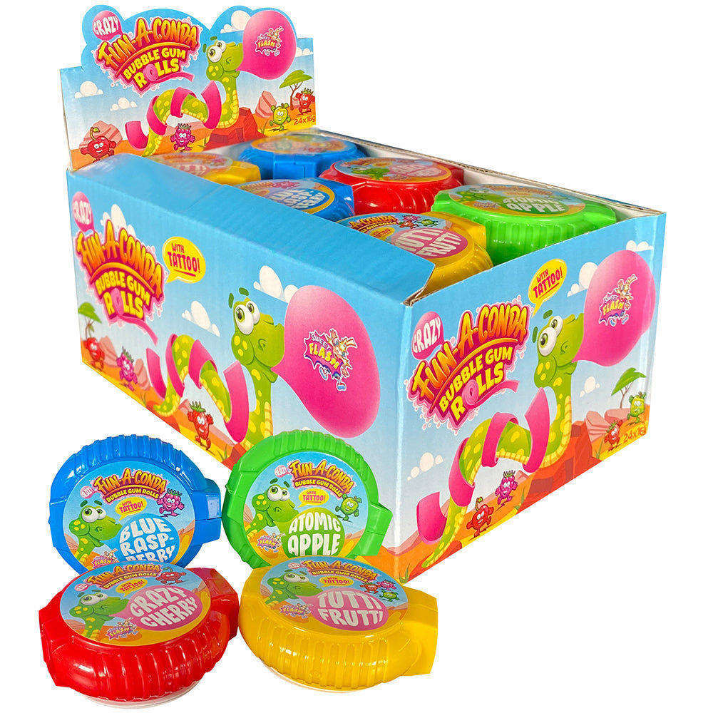 candytoys.ch Sweet Flash Fun-A-Conda 24 Stück im Karton candytoys.ch Switzerland