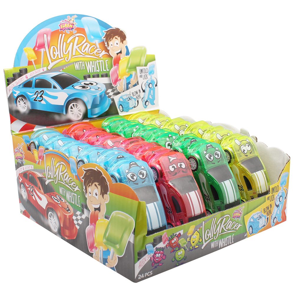 candytoys.ch Sweet Flash Lolly Racer 24 Stück im Karton candytoys.ch Switzerland