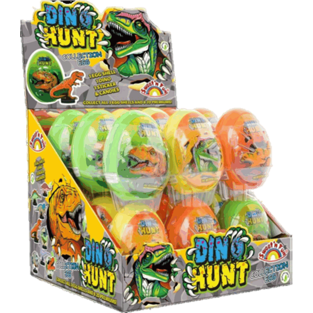 candytoys.ch Sweet’n Fun Dino Collection Eggs 18 Stück im Karton candytoys.ch Switzerland