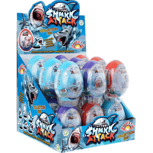 candytoys.ch Sweet n Fun Shark Collection Egg 18 Stück im Karton candytoys.ch Switzerland