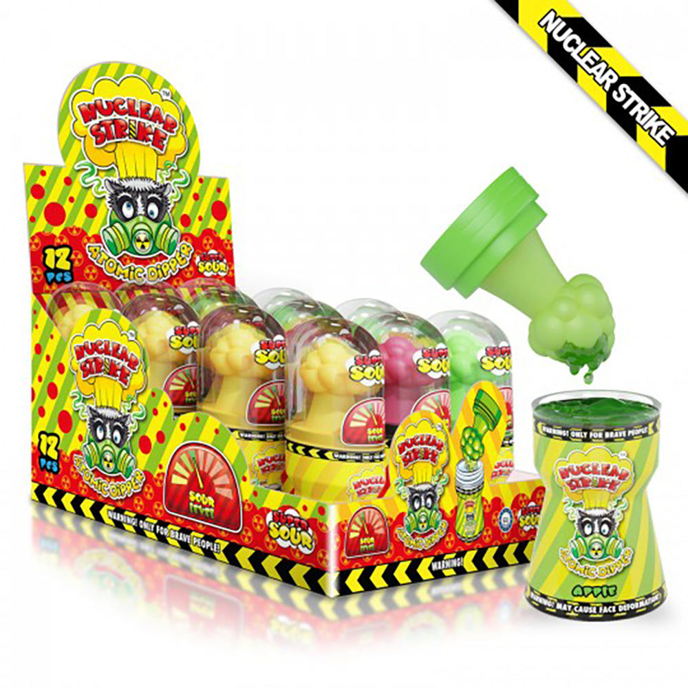 candytoys.ch Sweetmania Nuclear Strike Atomic Dipper super sour 12 Stück im Karton candytoys.ch Switzerland