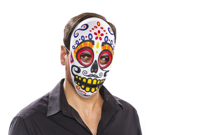 candytoys.ch "Textil-Maske ""Tag der Toten"", männlich" candytoys.ch Switzerland
