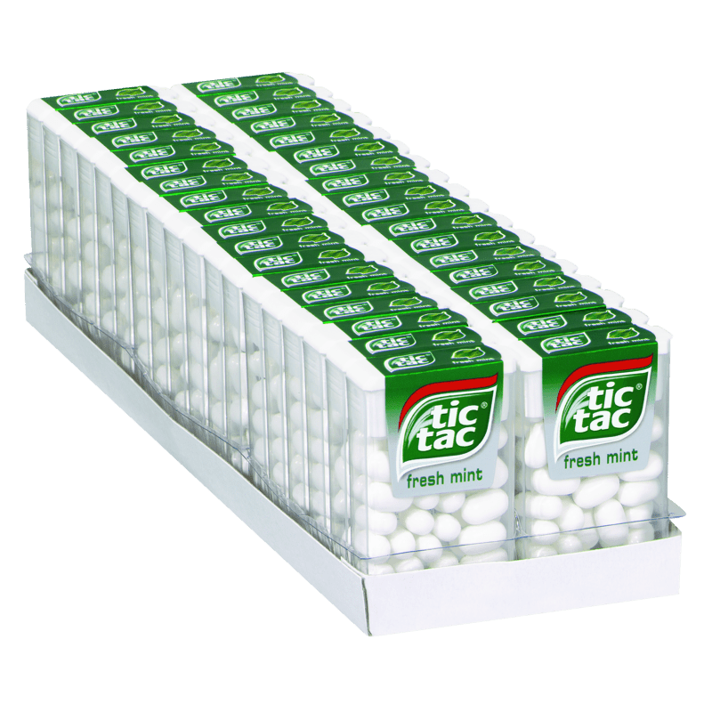 candytoys.ch Tic Tac  fresh mint  36x18g im Karton