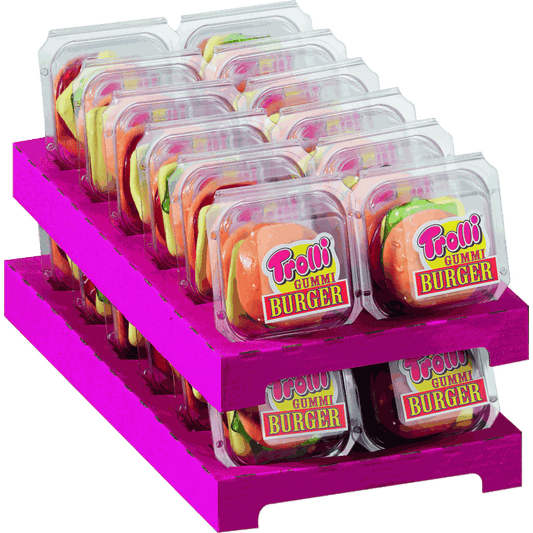 candytoys.ch Trolli  Burger  24x50g im Karton candytoys.ch Switzerland