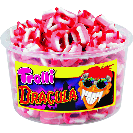 candytoys.ch Trolli  Dracula  150 Stück in der Dose candytoys.ch Switzerland
