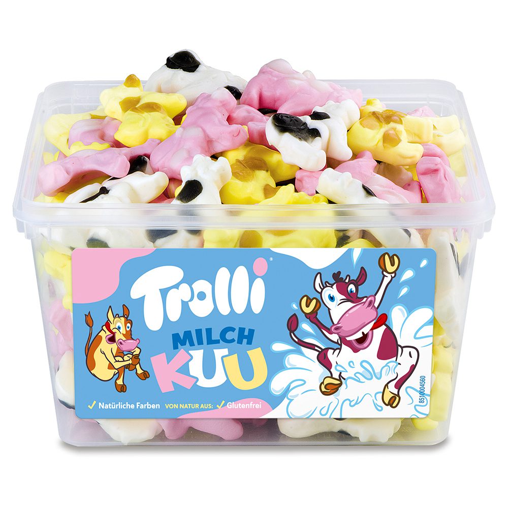 candytoys.ch Trolli Milch Kuh 150 Stück in der Dose candytoys.ch Switzerland