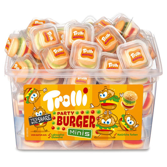 candytoys.ch Trolli  Mini Burger  600g in der Dose candytoys.ch Switzerland