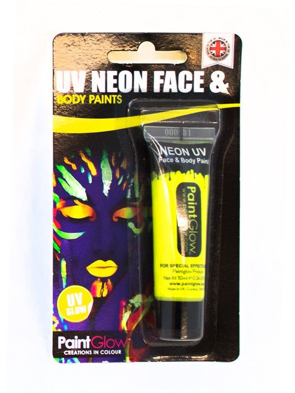 candytoys.ch UV Gesicht & Körper Farbe gelb ca 10 ml candytoys.ch Switzerland